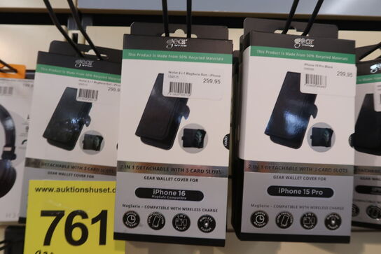 32 stk. Iphone covers - Iphone 13 til 16 