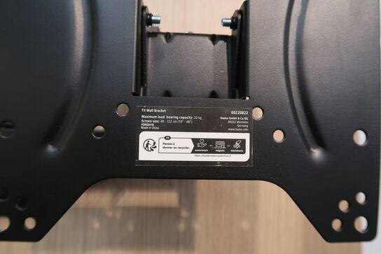 TV-holder Hama 00220822 19" 48" 20 kg