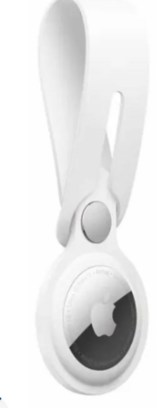 6 stk. Apple - Taske til airtag - polyurethan - hvid