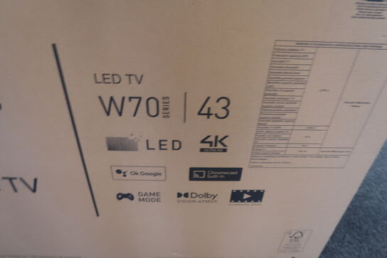 Panasonic TN-43W70AEZ UHD 4K Google TV