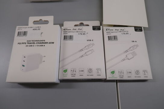 Oplader sæt USB til Lightning