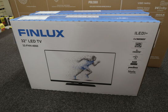 FINLUX 32" Fladskærms TV LED 720p 32FHH4660