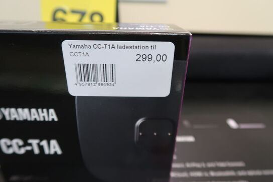 2 stk. Yamaha CCT1A opladningsdock (sort)