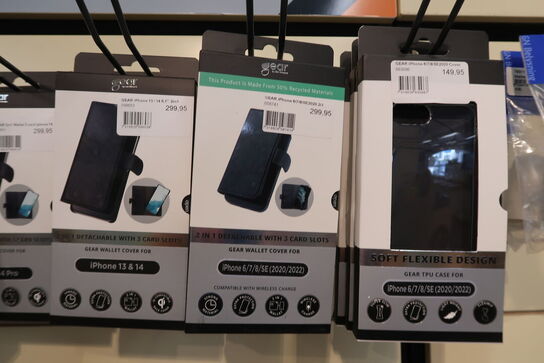 32 stk. Iphone covers - Iphone 13 til 16 