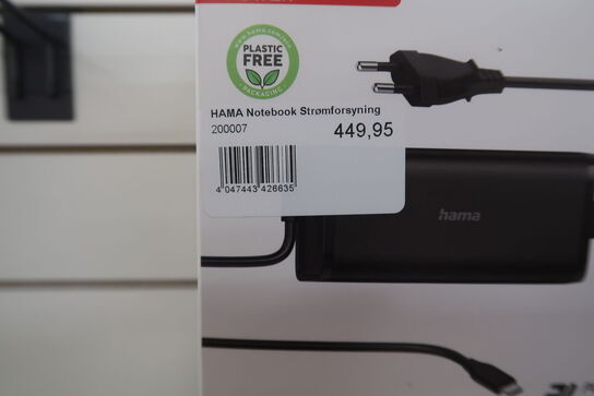 3 pk. HAMA USB-C oplader til bærbare computere