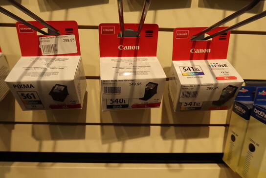 18 pk. Canon/Brother printer produkter