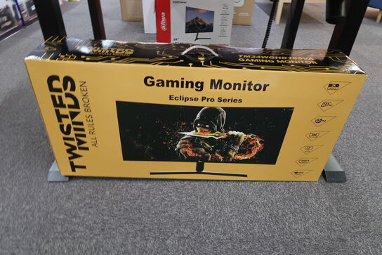 Twisted Minds Curved Gaming Monitor 34’’ WQHD, 165Hz Gaming skærm