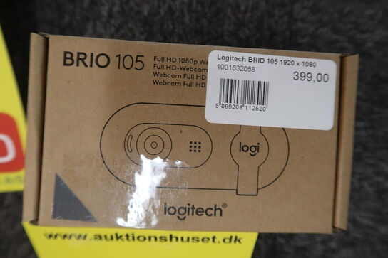 2 stk. Logitech BRIO 105 