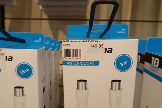 17 pk. Hama Antenna kabler