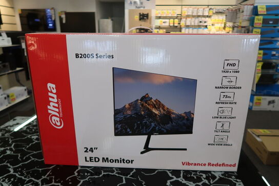 Dahua DHI-LM24-B200S - LED-skærm - 23.8" - 1920 x 1080 Full HD