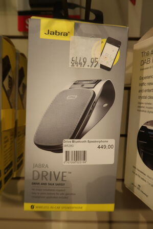3 stk. Jabra DRIVE Hands Free Bluetooth Car Kit