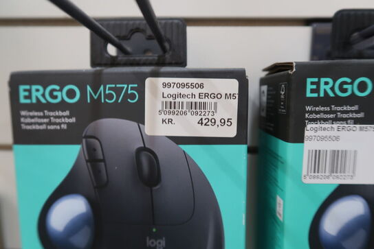 Logitech® | ERGO M575 - Styrebold  trådløs Bluetooth