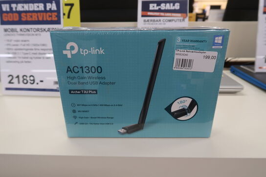 2 stk. TP-Link Archer T3U Plus WLAN 867 Mbit/s