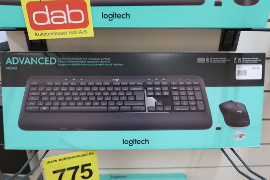 Logitech MK540 Advanced Combo Trådløs