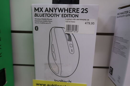 Logitech MX Anywhere 2S Bluetooth Edition Wireless Mouse