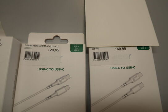 Oplader sæt USB-C til USB-C