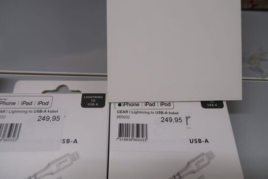 Oplader sæt USB til Lightning