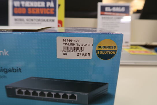 TP-LINK 8 10/100/1000 Mbps desktop switch TL-SG108