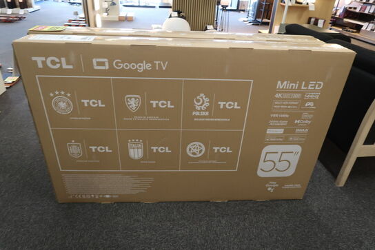 TCL 55" Fladskærms TV 55C805 LED 4K