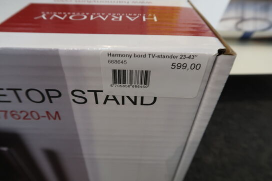 Harmony TSW7620-M - TV Table Stand 43"