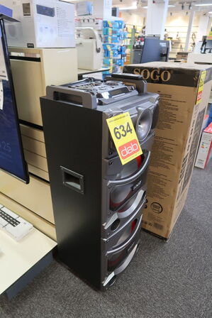 Sogo Torre Coluna DJ ALT-SS-8735 Black