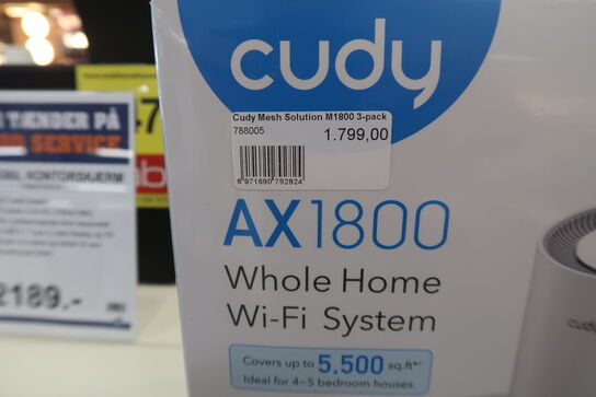 Cudy Mesh Solution M1300 (3-Pack) AC1200 Gigabit - Mesh router