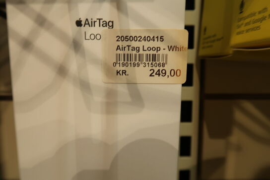 6 stk. Apple - Taske til airtag - polyurethan - hvid