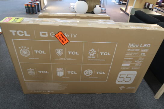 TCL 55" Fladskærms TV 55C805 LED 4K
