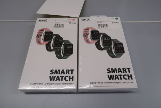 2 stk. Sinox SXL2550 Smart Watch Square Smartwatch