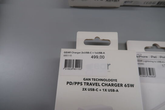 Oplader sæt USB til Lightning