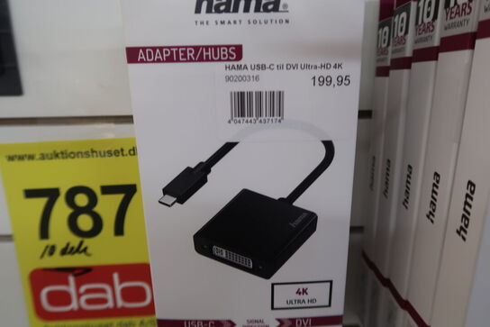 10 pk. Hama produkter 