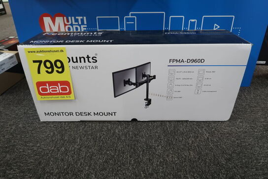 Neomounts by Newstar FPMA-D960D Dobbelt Skærm-bordslag