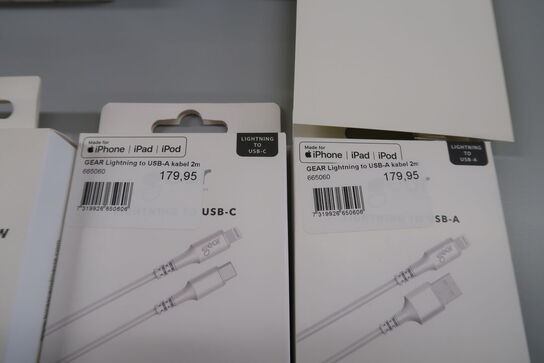 Oplader sæt USB til Lightning