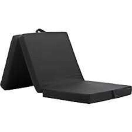 Dana foldemadras 190x70x9 cm Antracit 