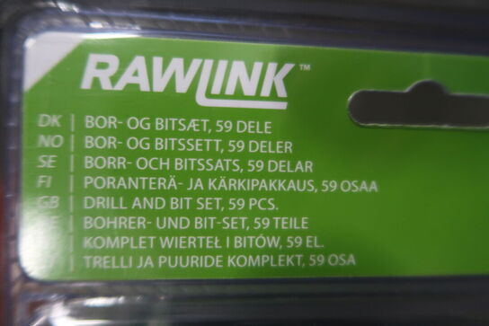 16 stk. Bitsæt RAWLINK 