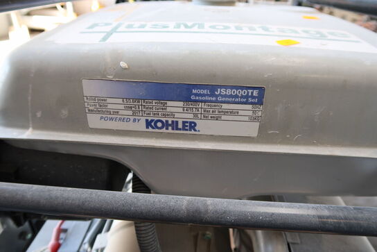 Generator KOHLER JS8000TE