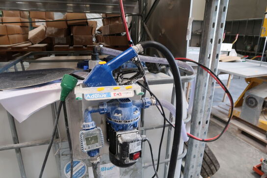 Tank med AD-Blue samt pumpe AILE Urea AC Pump ALP35L-230