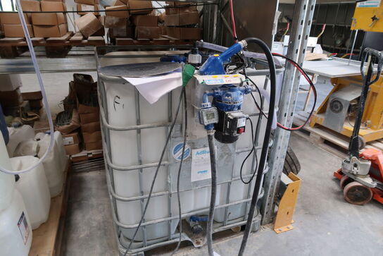 Tank med AD-Blue samt pumpe AILE Urea AC Pump ALP35L-230