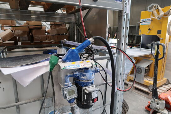 Tank med AD-Blue samt pumpe AILE Urea AC Pump ALP35L-230
