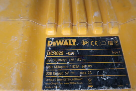 Arbejdsradio DEWALT DCR029-QW