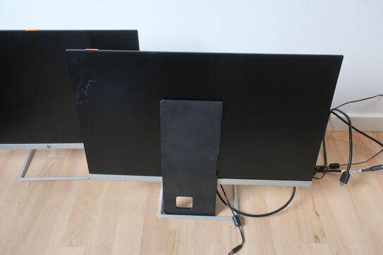 2 stk. monitor 24" HP 24fw 23.8