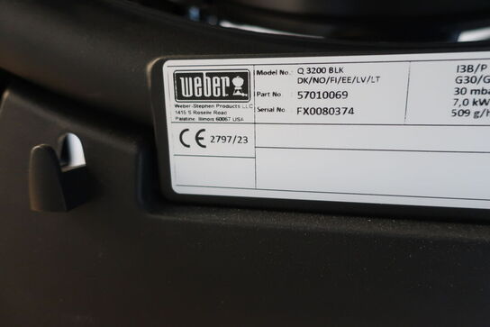 Gasgrill WEBER Q 3200