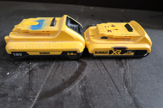 3 stk. batteri DEWALT