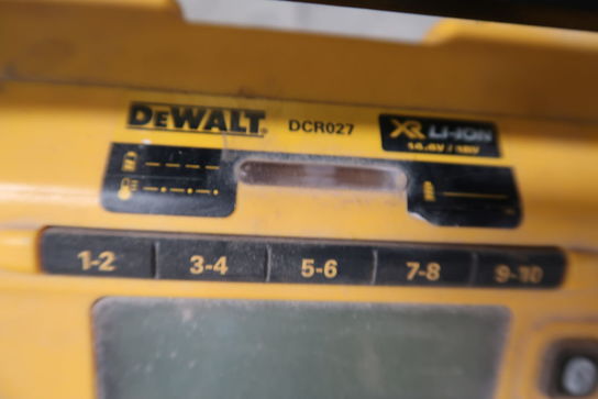 Arbejdsradio DEWALT DCR027