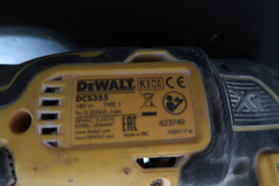 Akku-værktøj multicutter DEWALT DCS355