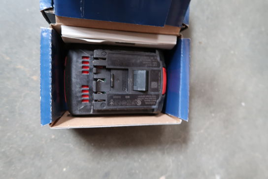 2 stk. batteri BOSCH GBA 18V 4,0