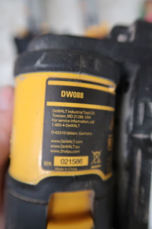 Linjelaser DEWALT DW088