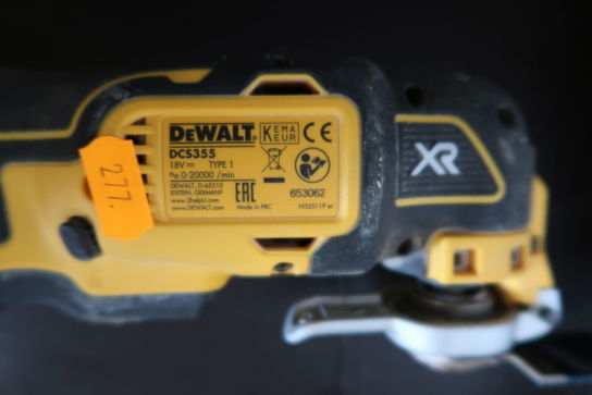 Akku-værktøj multicutter DEWALT DCS355