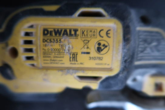 Akku-værktøj multicutter DEWALT DCS355