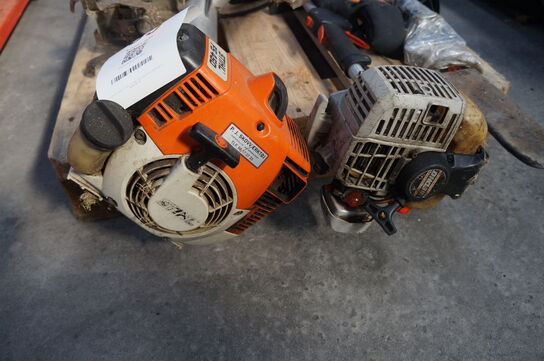 2 stk. Buskrydder, STIHL FS450 + diverse udstyr